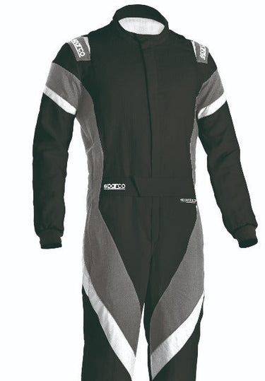 Sparco Victory 2023 Race Suit FIA 8856-2018 Black / White Front image